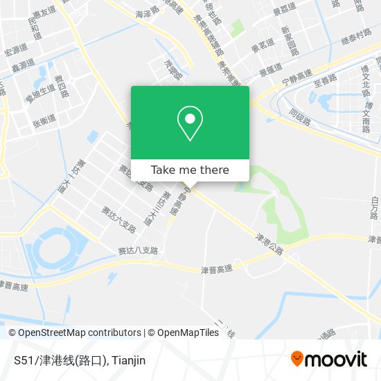S51/津港线(路口) map