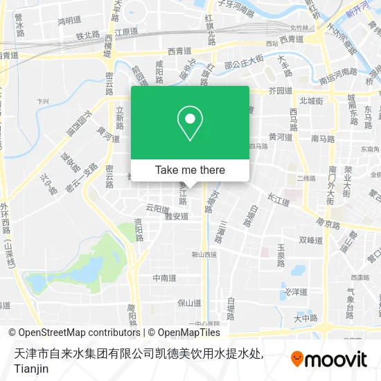 天津市自来水集团有限公司凯德美饮用水提水处 map