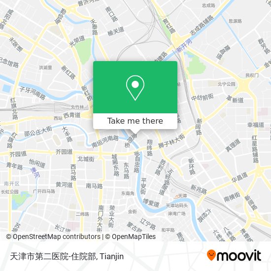 天津市第二医院-住院部 map