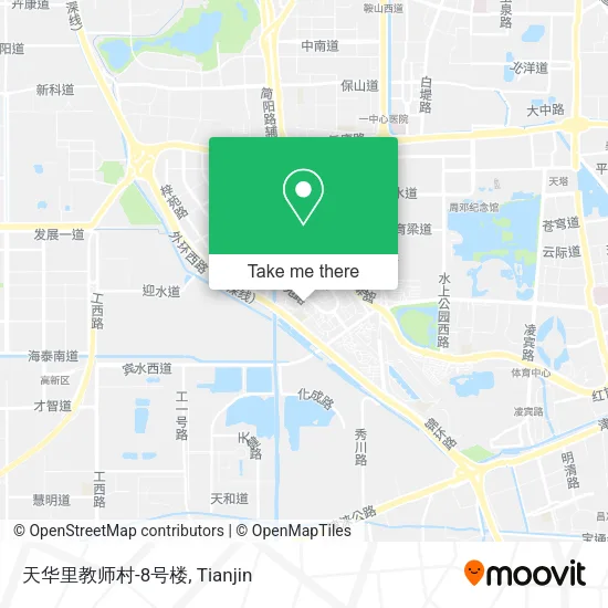 天华里教师村-8号楼 map