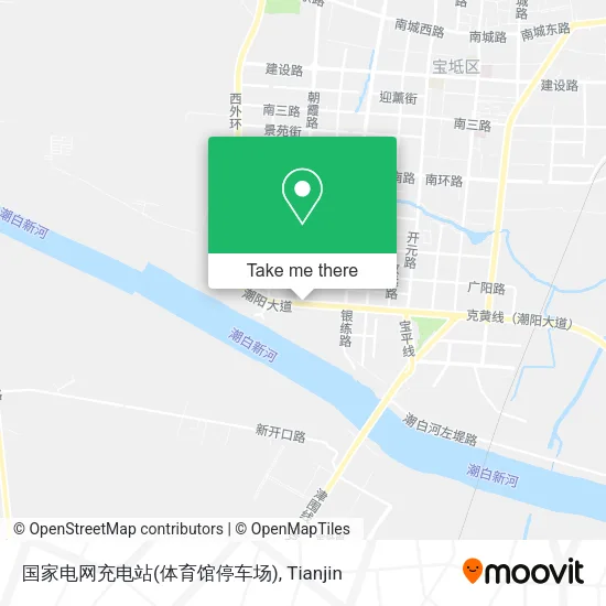 国家电网充电站(体育馆停车场) map