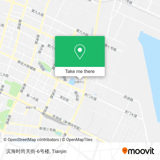 滨海时尚天街-6号楼 map
