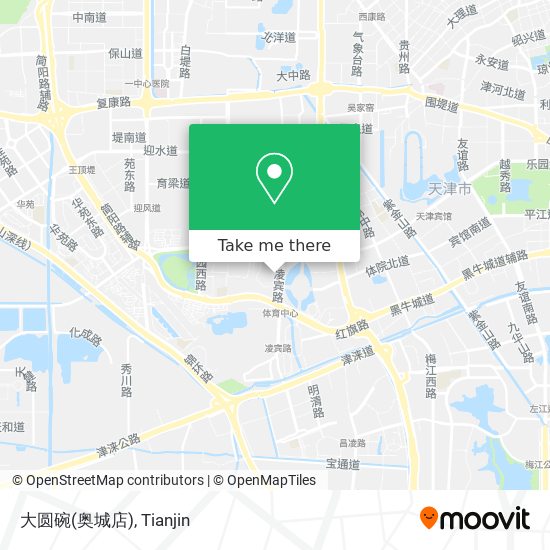 大圆碗(奥城店) map