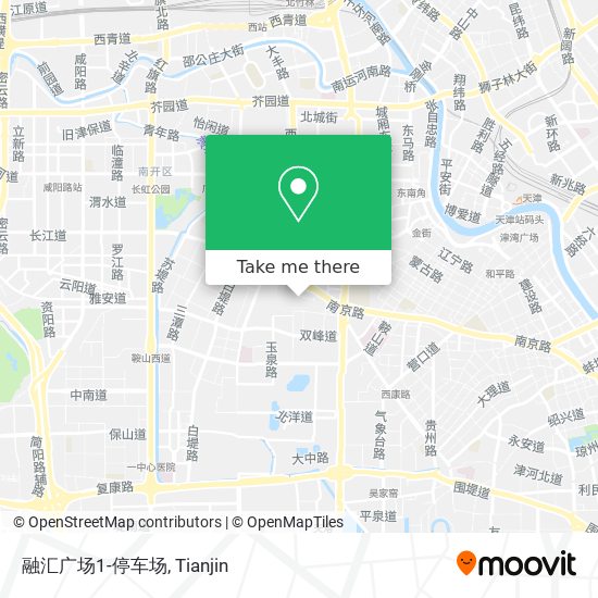融汇广场1-停车场 map