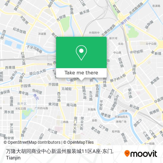 万隆大胡同商业中心新温州服装城11区A座-东门 map