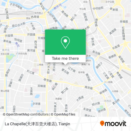 La Chapelle(天津百货大楼店) map