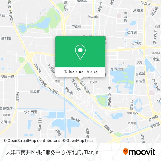 天津市南开区机扫服务中心-东北门 map