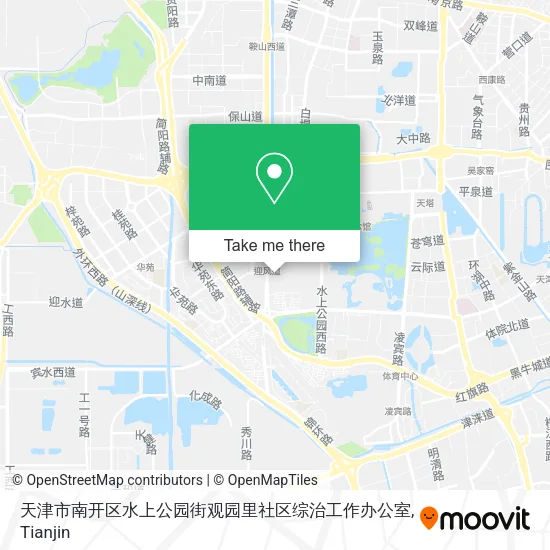 天津市南开区水上公园街观园里社区综治工作办公室 map