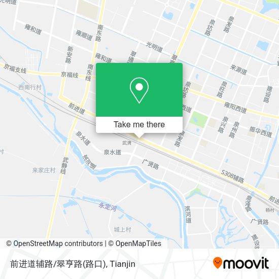 前进道辅路/翠亨路(路口) map
