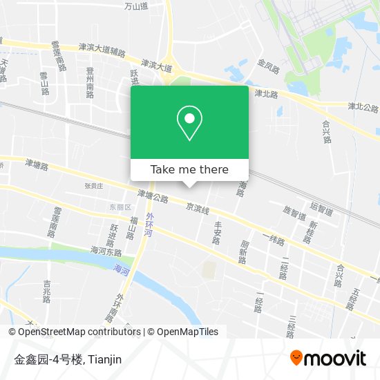 金鑫园-4号楼 map
