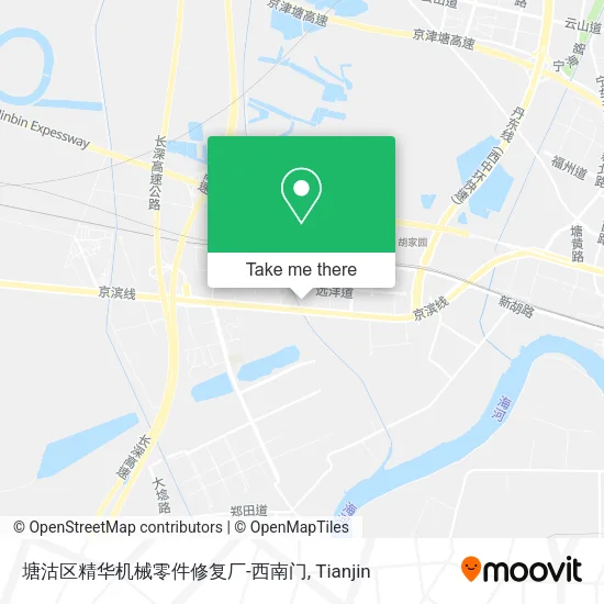 塘沽区精华机械零件修复厂-西南门 map