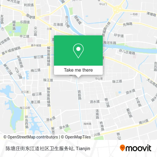 陈塘庄街东江道社区卫生服务站 map