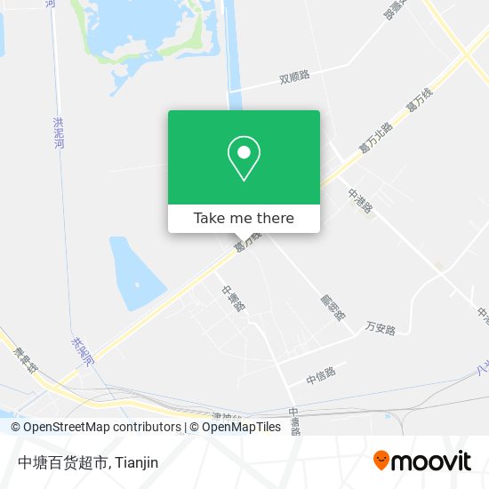 中塘百货超市 map