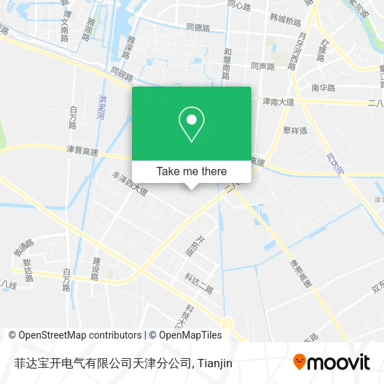 菲达宝开电气有限公司天津分公司 map