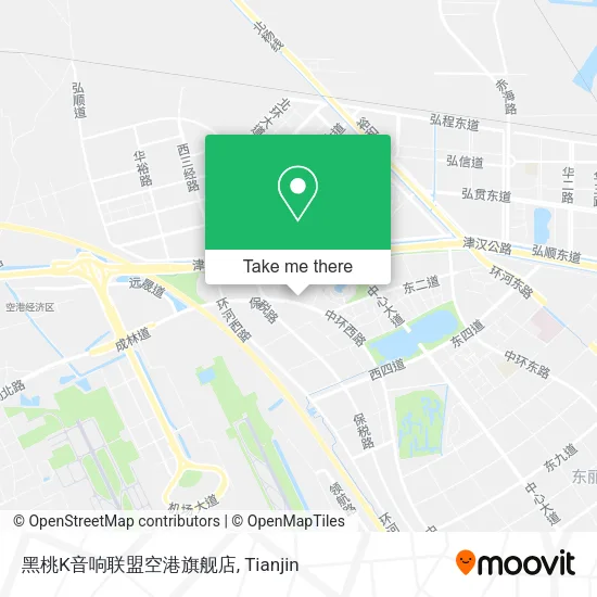 黑桃K音响联盟空港旗舰店 map