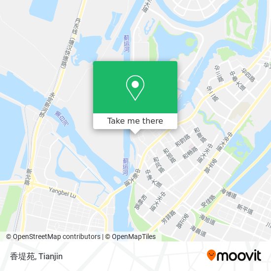 香堤苑 map