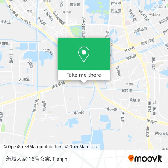 新城人家-16号公寓 map