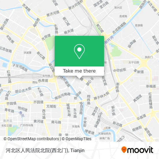河北区人民法院北院(西北门) map