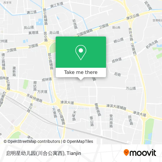 启明星幼儿园(川合公寓西) map