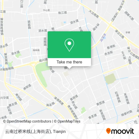 云南过桥米线(上海街店) map