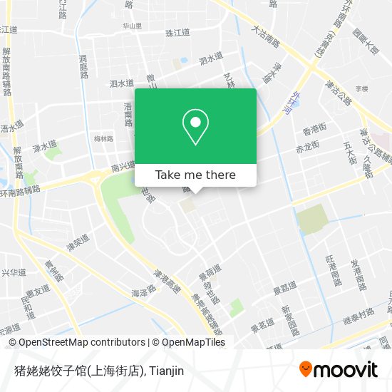 猪姥姥饺子馆(上海街店) map