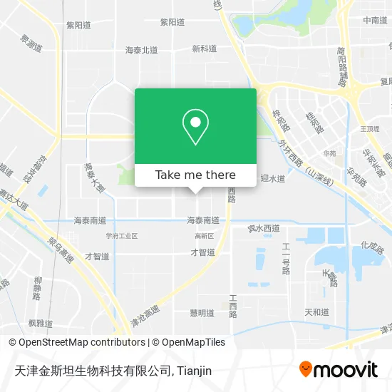 天津金斯坦生物科技有限公司 map