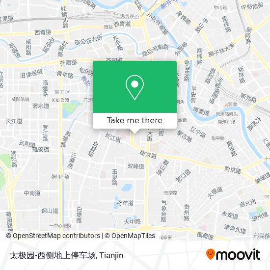太极园-西侧地上停车场 map