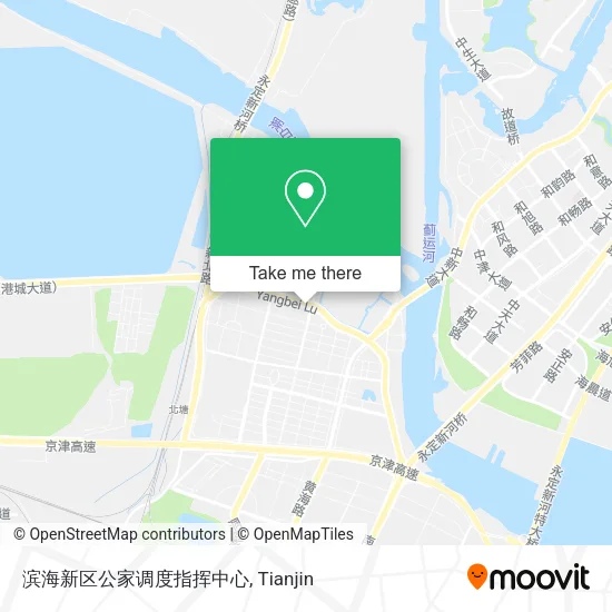 滨海新区公家调度指挥中心 map