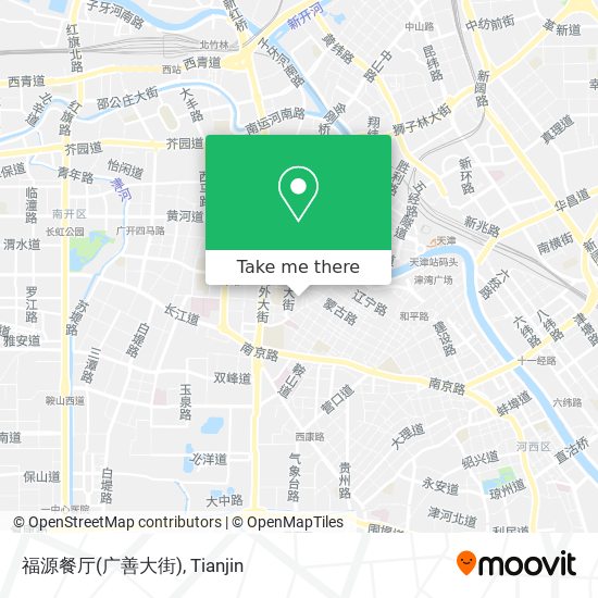 福源餐厅(广善大街) map