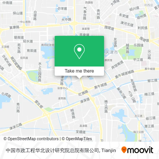 中国市政工程华北设计研究院总院有限公司 map