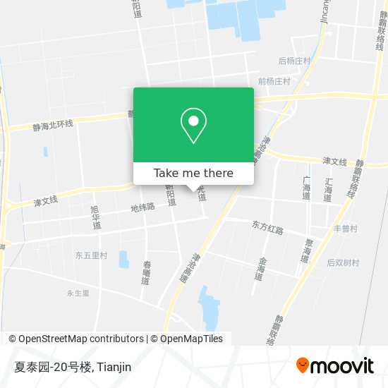 夏泰园-20号楼 map