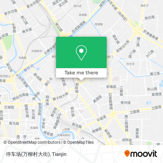停车场(万柳村大街) map