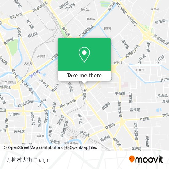 万柳村大街 map