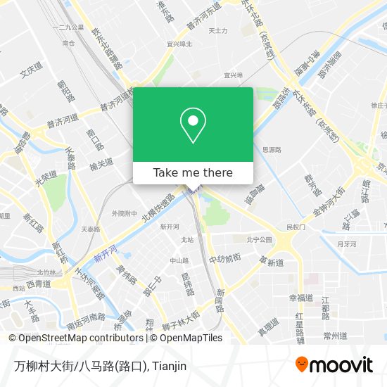 万柳村大街/八马路(路口) map