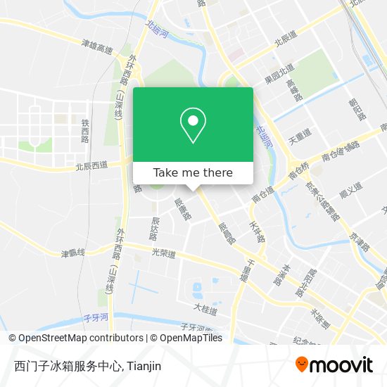 西门子冰箱服务中心 map