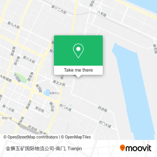 金狮五矿国际物流公司-南门 map