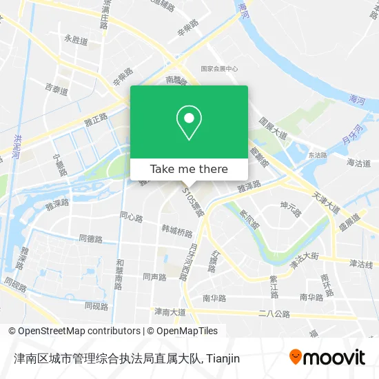 津南区城市管理综合执法局直属大队 map