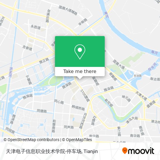 天津电子信息职业技术学院-停车场 map