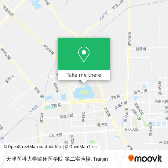 天津医科大学临床医学院-第二实验楼 map