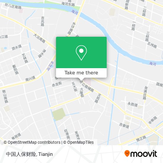 中国人保财险 map