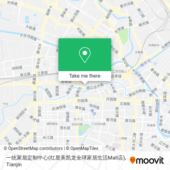 一统家居定制中心(红星美凯龙全球家居生活Mall店) map