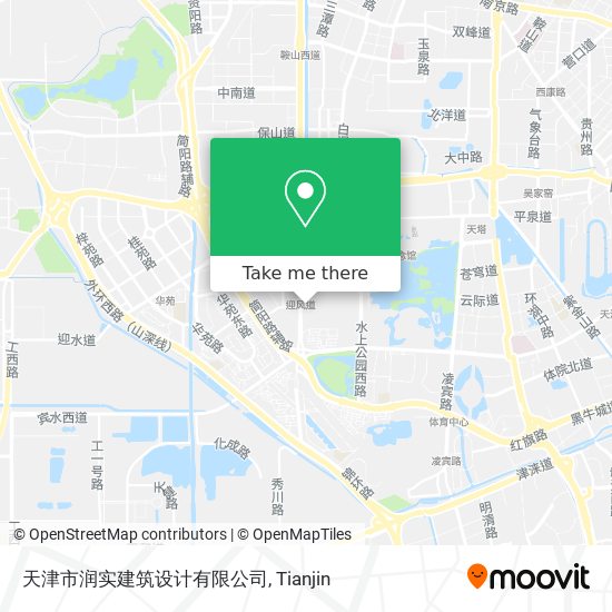 天津市润实建筑设计有限公司 map