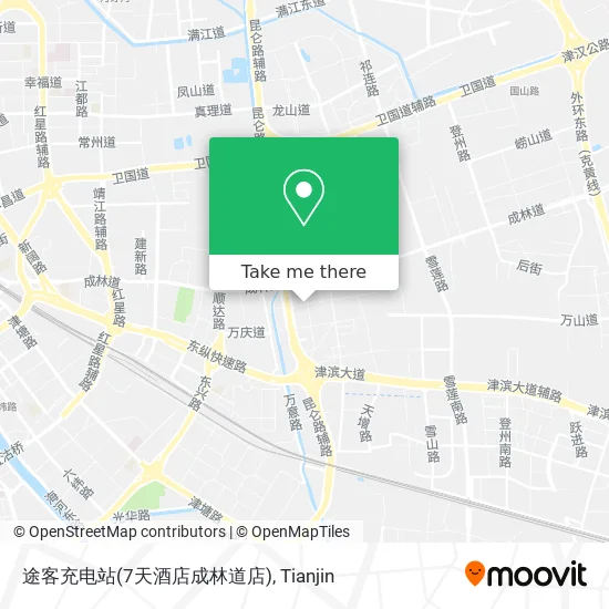 途客充电站(7天酒店成林道店) map