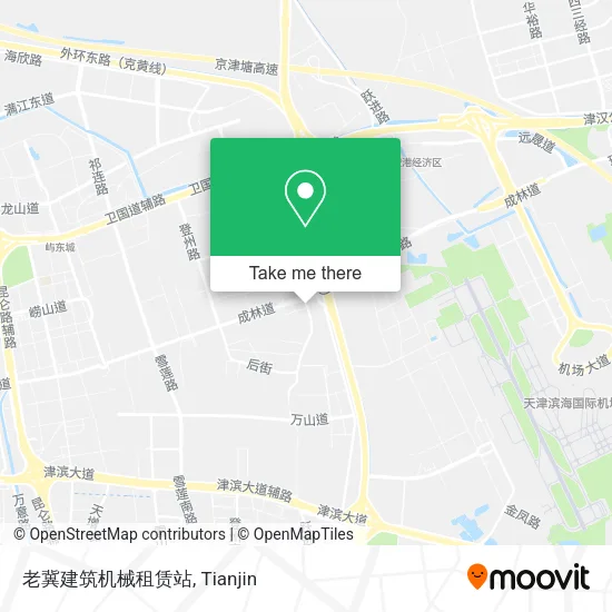 老冀建筑机械租赁站 map