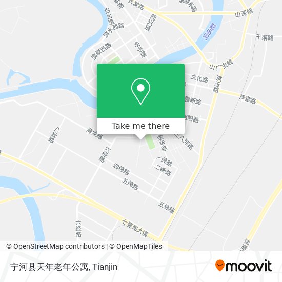 宁河县天年老年公寓 map