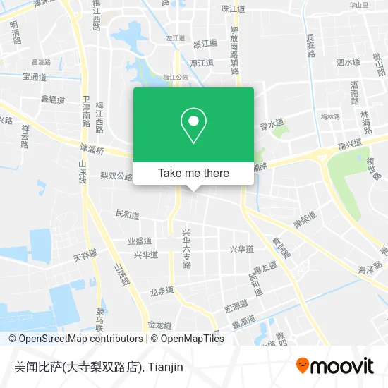 美闻比萨(大寺梨双路店) map