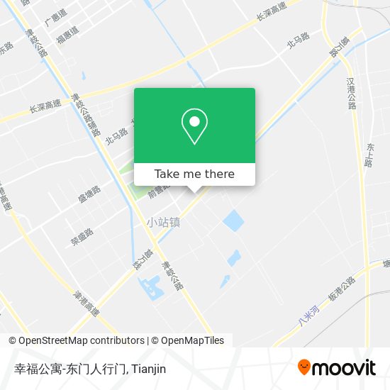 幸福公寓-东门人行门 map