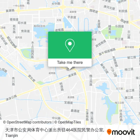 天津市公安局体育中心派出所驻464医院民警办公室 map