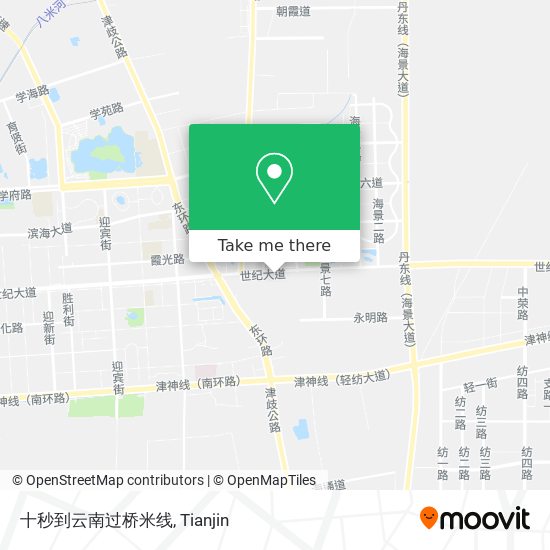十秒到云南过桥米线 map
