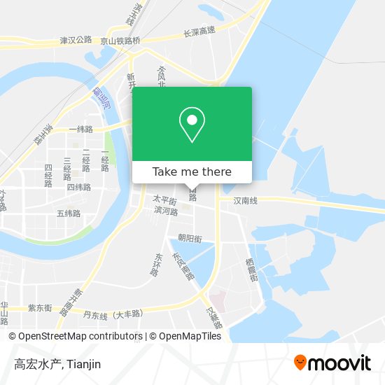 高宏水产 map